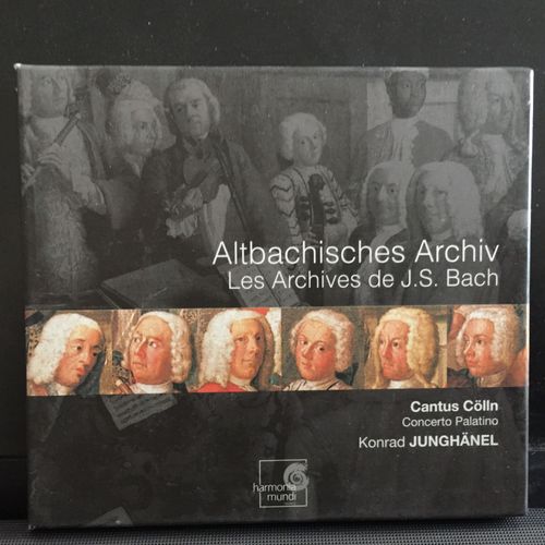 Altbachisches Archiv, Les Archives De J.S. Bach - Cantus Cölln, Conserto Palatino, Konrad Junghänel. Harmonia Mundi 2003