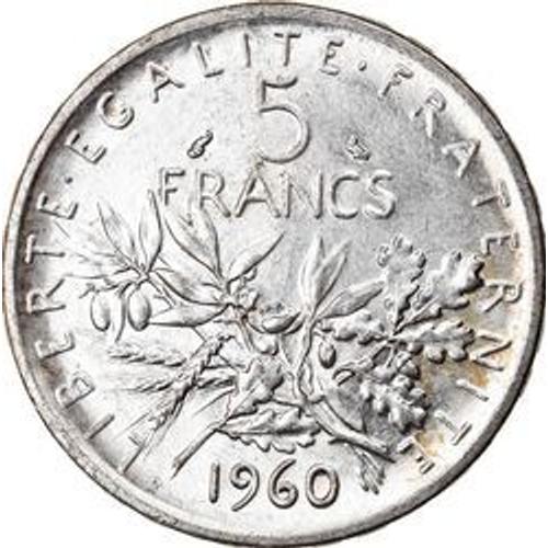 11 Pièces De 5 Francs Semeuse 1960