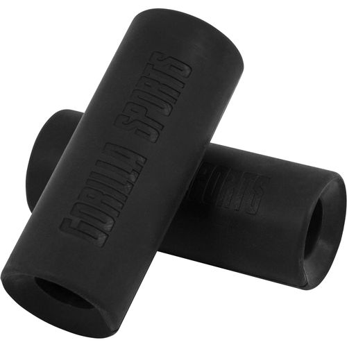 Prises En Silicone Noir Gorilla Sports Grip (Paire)