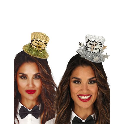 Mini Chapeau Haut De Forme Happy New Year