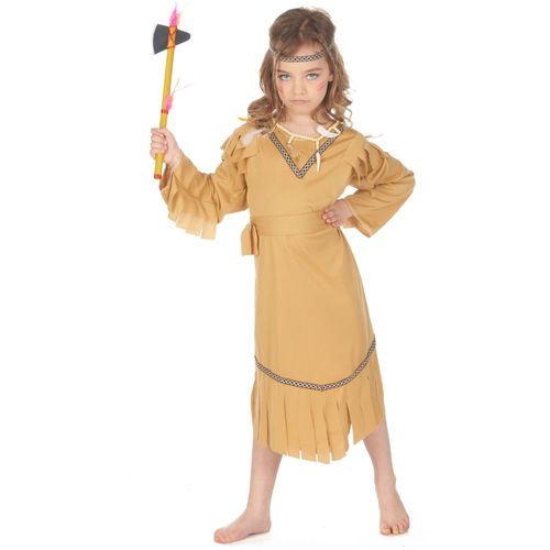 Déguisement Indienne Fille - 4007 - 7 À 9 Ans - Port 0¿