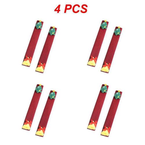 Poignée de protection pour réfrigérateur,accessoire pour micro-ondes,matière douce,idéal pour l'hiver,2/4/6 pièces - Type Style E 4pcs