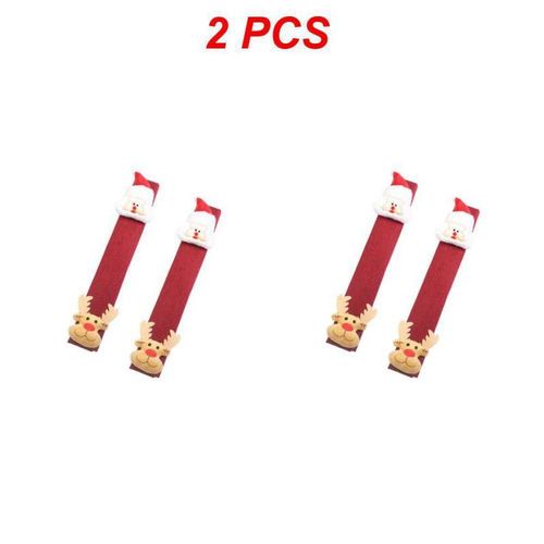 Poignée de protection pour réfrigérateur,accessoire pour micro-ondes,matière douce,idéal pour l'hiver,2/4/6 pièces - Type Style B 2pcs