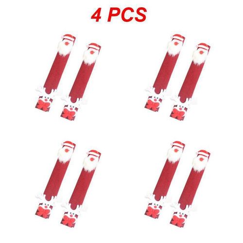 Poignée de protection pour réfrigérateur,accessoire pour micro-ondes,matière douce,idéal pour l'hiver,2/4/6 pièces - Type Style C 4pcs