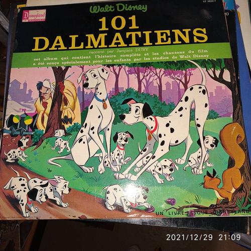 Walt Disney 101 Dalmatiens Livre Disque