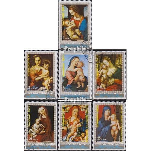 Äquatorialguinea 37-43 (Complète Edition) Oblitéré 1972 Vierge Peinture