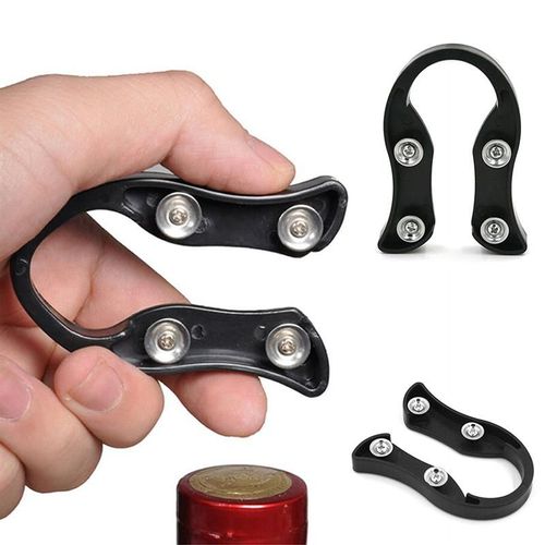Ouvre-Bouteille De Vin Avec Lame Enn Acier Inoxydable, Coupe-Papier, Ouvre-Bouteille, Guide D'aide Au Bar, Gadget De Cuisine, Accessoires Pour Le Vin