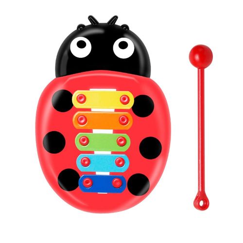 Coccinelle Instrument De Musique Pour Enfants, Apprentissage Des Notes D'Instruments À Main, Jouet Musical Éducatif, Battement Xylophone