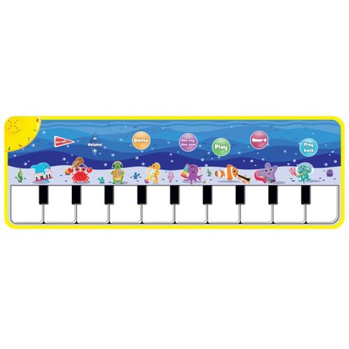 Tapis De Jeu Musical Pour Bébé, Son D'animaux, 10 Instruments, Tonalité Réglable, Clavier De Piano, Jouets Éducatifs Pour Enfants, Cadeau