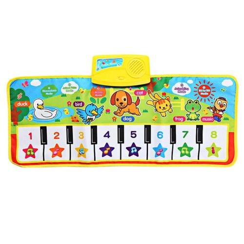 Tapis De Jeu Piano Musical Anglais Pour Bébé, 71x28cm, Couverture De Jeu, Jouets Éducatifs Électroniques, Cadeau Pour Bébé