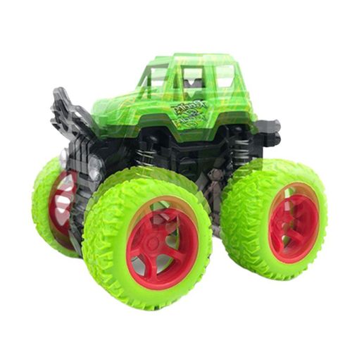 Camion Monstre À Grande Roue 360 Degrés, Voiture De Retournement, Puissance De Friction Inertie Suv Moulé Sous Pression, Jouets D'extérieur Pour Enfants, Cadeaux D'anniversaire Pour Garçons