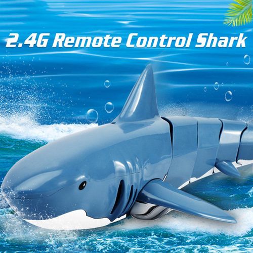 Jouets De Simulation De Requin Rc 2.4g 4ch, Étanche, Télécommande Électrique, Bateau De Requin, Piscine, Salle De Bain, Jouets Pour Enfants, Cadeau