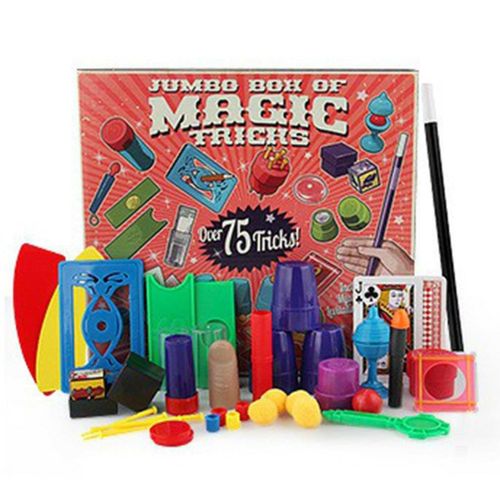 Kit De Magie Pour Enfants, Puzzle, Accessoires Magiques Simples Pour Débutants, Tours De Magicien Excitants, Spectacle De Performance Avec Manuel D'instruction
