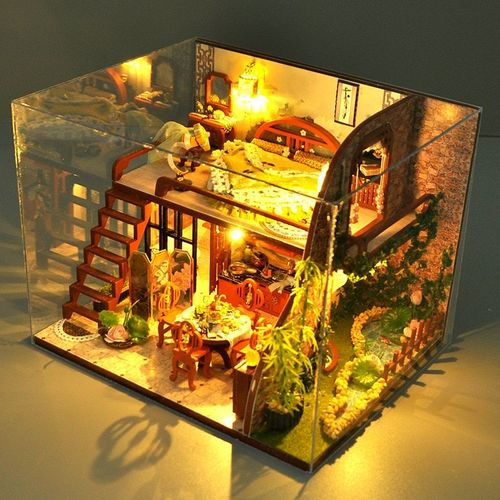 Maison De Poupée Banxia, Maison Hollandaise, Série De Maisons Classiques Anciennes Chinoises, Cadeau Romantique Pour La Saint-Valentin, Cadeau D'Anniversaire Pour Garçon Et Fille