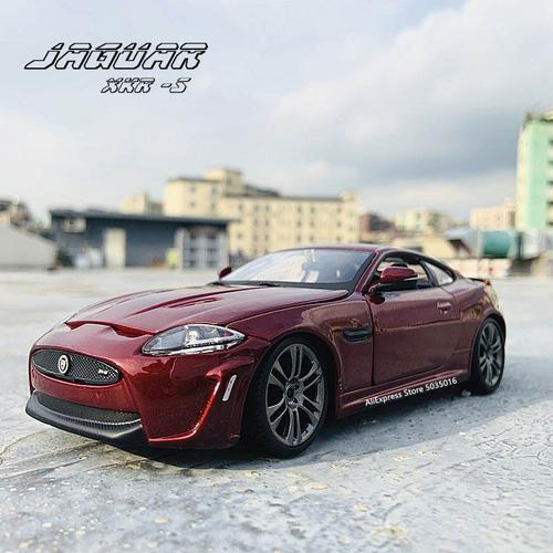 Jaguar Roadster 1:24, Simulation De Voiture En Alliage Moulé, Artisanat De Décoration De Collection, Jouets, Outils, Cadeau