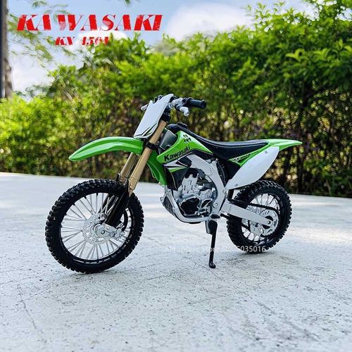 Jouet En Alliage De Moto Kawasaki Ninja Zx-6r, 1:12, Simulation, Motocross, Voiture Autorisée, Collection De Cadeaux, Modèle Moulé Sous Pression