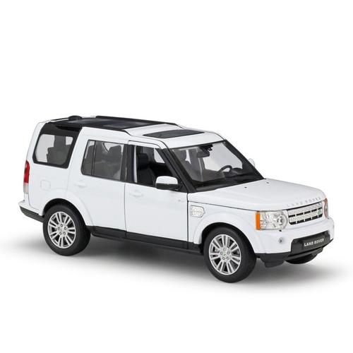 Modèle De Voiture Land Rover Discovery 4 Blanc 1/24 En Alliage Artisanat De Décoration Collection Jouets Outils Cadeau