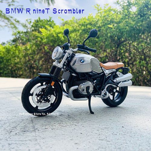 Jouet Bmw R Ninet Scrambler 1:12, Modèle De Moto En Alliage De Simulation, Motocross Autorisé, Voiture De Collection, Cadeaux