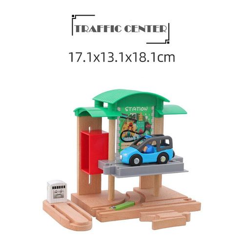 Rails De Train En Bois De Hêtre Pour Enfants, Accessoires De Toutes Sortes, Pièces De Tunnel Adaptées, Jouets De Train De Marque Biro