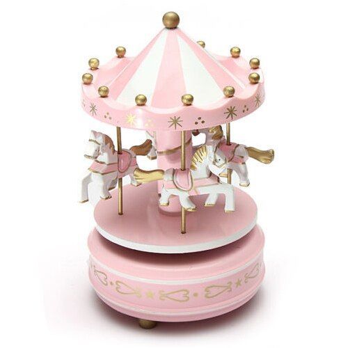 Boîtes À Musique Joyeuses, Boîte À Musique Ronde, Cadeau Carrousel, Cadeau De Noël, De Mariage, D'Anniversaire, Décor, Cadeau Pour Petite Amie, Jouet Pour Enfants