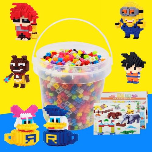 Briques De Grande Taille Pour Bébé, Blocs De Construction Créatifs, Jouets Éducatifs Pour Enfants, Cadeau En Vrac, Compatible Avec Toutes Les Marques