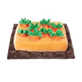 ShineFinder Jouet Interactif Pour Chien - Jouet à Renifler - Intelligence - En Peluche - Carotte