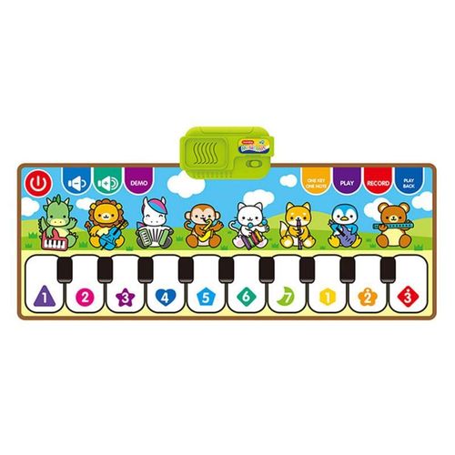 Tapis De Piano Musical À Thème Animal Pour Bébé, Jouets Éducatifs Pour Enfants, Cadeau