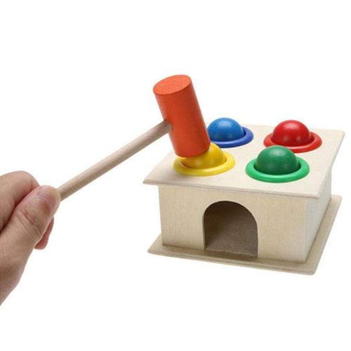 Ensemble De Jouets Éducatifs En Bois Pour Enfants, Boîte À Billes, Jeu De Hamster Amusant, Apprentissage Précoce