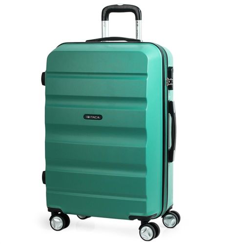 Valise De Voyage Rigide 4 Roues Trolley De Taille Moyenne 61 Cm En ABS. Résistante Et Légère. Poignée 2 Anses Et Cadenas. Étudiant Et Professionnel. T71660