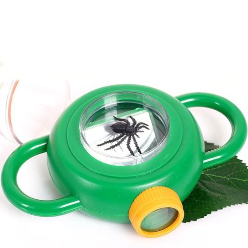 Boîte À Insectes Loupe Petit Animal Biologique, Boîte De Visualisation D'insecte Scientifique Pour Enfants, Jouet Grossissant D'éducation