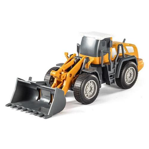 Nouveau Produit De Bricolage, Assemblage De Grande Simulation De Véhicule D'Ingénierie À Inertie, Modèle Bulldozer, Pelle À Rouleaux De Route, Voiture Jouet Pour Bébé Garçon