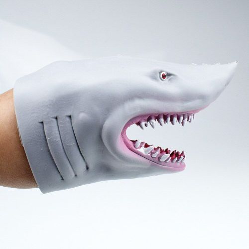 Gants De Tête De Requin En Tpr, Marionnette À Main, Simulation D'animaux, Modèle De Jouet Pour Enfants, Effrayant Gag, Farces D'halloween, Cadeaux Pour Enfants