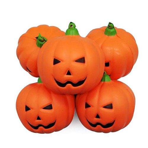 Jouets À Presser Pour Enfants, Dessin Animé De Citrouille Douce Pour Halloween, Jouets À Compression Lente, Anti-Stress, Cadeau De Charme Pour Bébés
