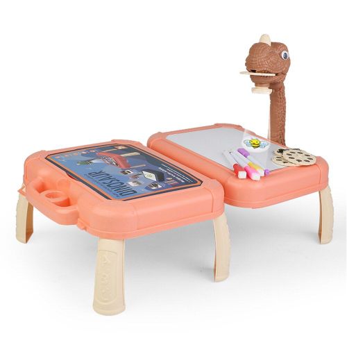 Nouveau Projecteur De Dessin Led, Table De Dinosaure Avec Cartes, Tableau De Peinture Et De Dessin Éducatif, Bureau D'Art Pour Enfants En Bas Âge #20