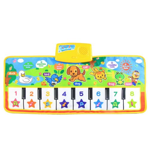 Tapis De Piano Musical Électrique Avec Sons D'animaux, 8 Instruments, Jouets Éducatifs Précoces, Cadeau De Noël #20