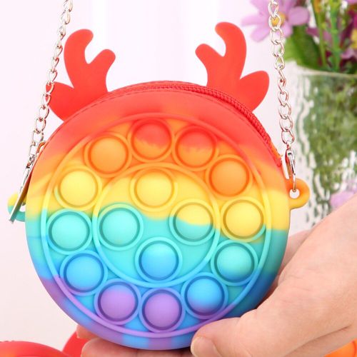Sac À Dos Arc-En-Ciel Pour Bébé, Jouet Anti-Stress, Anti-Stress, Pour Adulte Et Enfant, Livraison Directe, #20