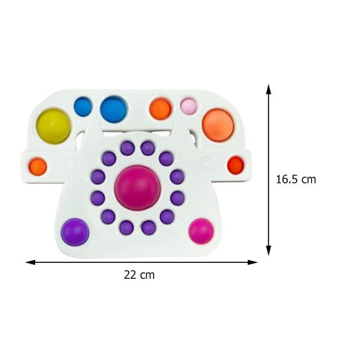 Jouet À Pousser Au Bout Des Doigts Pour Téléphone, Anti-Stress, Pour Adultes Et Enfants, Anti-Stress Sensoriel, Couleur Aléatoire, #20
