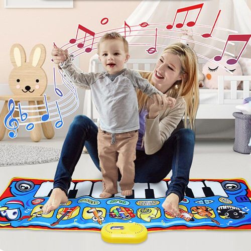 Tapis De Clavier De Piano Musical Électrique Portable, Avec 8 Sons D'instruments, Jouet Éducatif De Danse, Cadeau De Noël