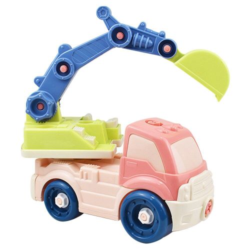 Tournevis De Démontage De Voiture, Bricolage, Puzzle Abs Ingénierie Camion Briques Pelle Modèle Jouet Montessori Jouet Outil Éducatif Pour