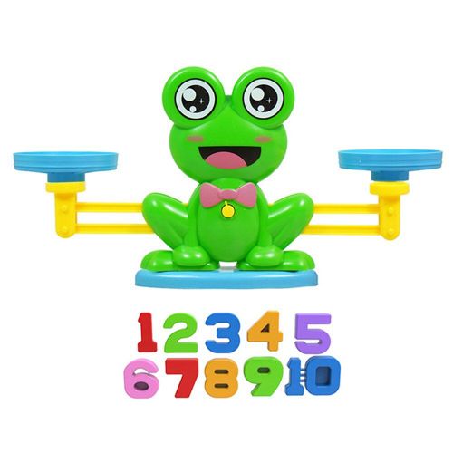 Jouet Éducatif De Maths Montessori, Équilibre Entre Personnages Et Chiffres, Jeu De Société, Jouets D'apprentissage, Échelle Balance Équilibrage En Numéro Numérique Et Animaux Singe Pingouin, Apprenti