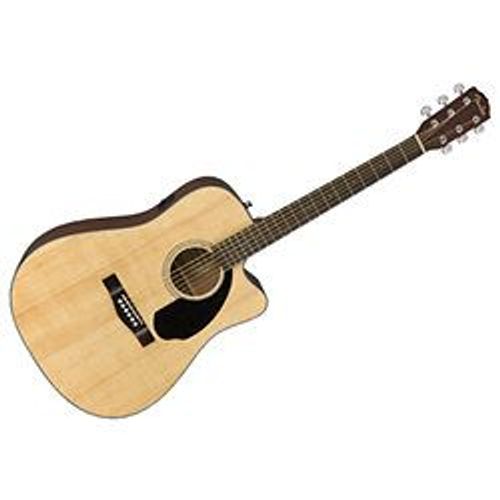 Fender Cd-60sce Dreadnought - Touche Noyer - Naturelle