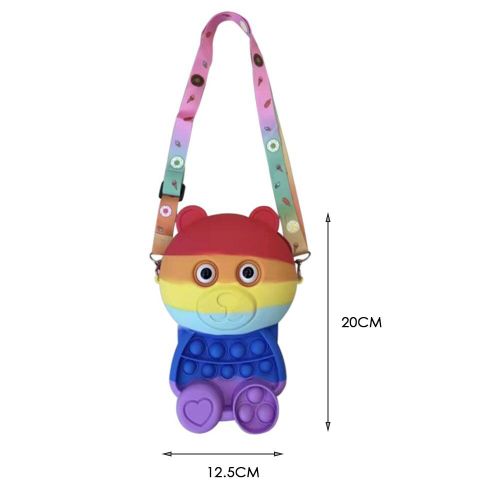 Sac À Main De Rangement Pour Jouets D'Autisme, Anti-Stress, Cadeaux Pour Enfants, Besoins Spéciaux, Jouet D'Ours De Décompression