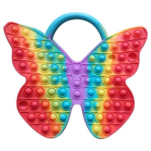 Sac À Main Papillon Coloré Pour Filles, Fourre-Tout Portable Décompression Jouets Sensoriels Pour Enfants Adultes Besoins D'Autisme