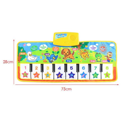 Tapis De Clavier De Piano Musical Avec 8 Modes De Jeu, Couverture, Cadeaux De Noël Pour Enfants, Jouets Éducatifs Précoces