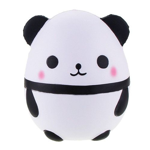 Ours Panda Géant 12x8cm, Jouet À Presser, Doux, Extensible, Parfumé, Anti-Stress, Décoration De Noël