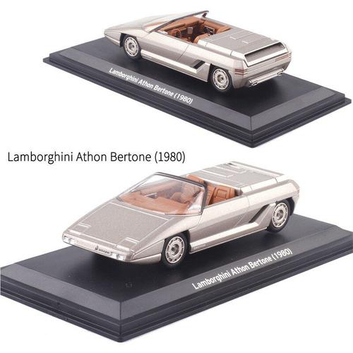 Voiture De Sport Lambo Athon Berton, 1:43, Jouet En Métal, En Alliage Moulé, Modèle De Collection, 1980