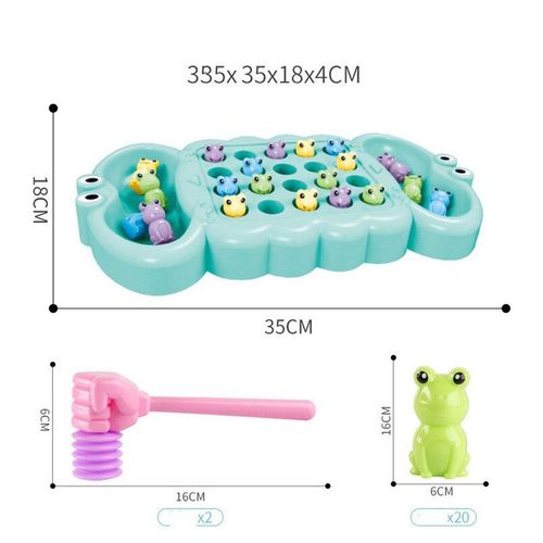 Jeu De Société Interactif Parent-Enfant Pour Enfant, Jouet Anti-Stress Amusant, Attrape-Grenouille Mangeant Des Haricots, Fête En Famille, Cadeau