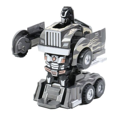 Modèle De Voiture À Déformation 2 En 1, Robot À Transformation Automatique, Camion Inertie, Voiture À Impact One Step, Jouet Éducatif Pour Garçons