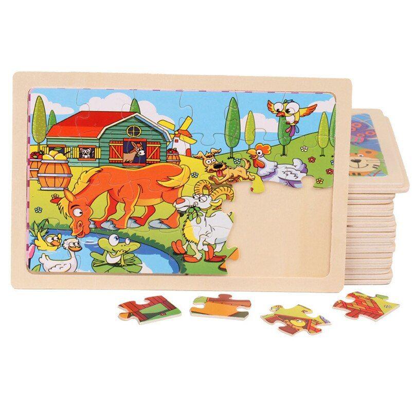 9 Pièces Casse Tete Bois, Jeux Casse Tête, 3D IQ Puzzle Mini Casse-tête en  Bois, Esprit Test Jeu Educatif , 4.5cm,random style