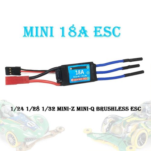 Contrôleur de vitesse sans balais ESC 18A pour voiture RC Drift